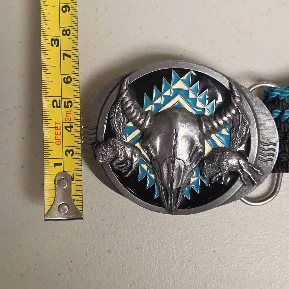 Siskiyou Buffalo Skull Belt 39